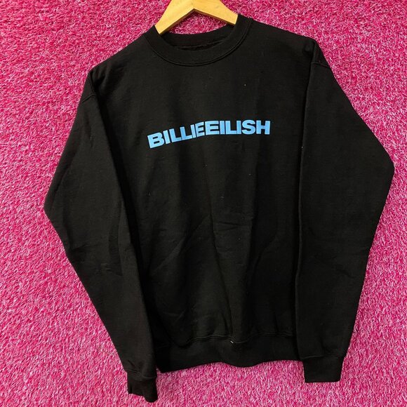 Billie Eilish Black Crewneck sweater size Small - Picture 3 of 4